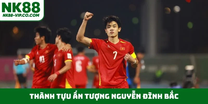 Thành tựu ấn tượng Nguyễn Đình Bắc